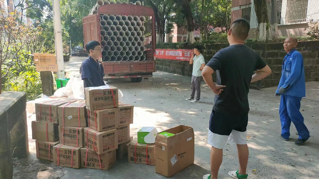 老师院隔离点物资、材料供应.jpg